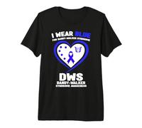 Me Pongo Azul para la Conciencia del síndrome de Dandy-Walker Camiseta Premium