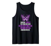 Me Pongo Conciencia de la Demencia púrpura Alguien lo Significa Todo Camiseta sin Mangas