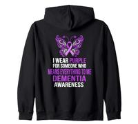 Me Pongo Conciencia de la Demencia púrpura Alguien lo Significa Todo Sudadera con Capucha
