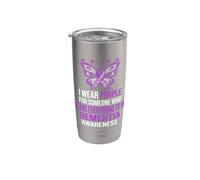 Me pongo conciencia de la demencia púrpura Alguien lo significa todo Vaso térmico de acero inoxidable de doble pared