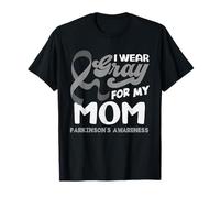 Me Pongo Gris para mi mamá Apoyo la Conciencia del Parkinson Camiseta