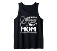 Me Pongo Gris para mi mamá Apoyo la Conciencia del Parkinson Camiseta sin Mangas