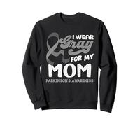 Me Pongo Gris para mi mamá Apoyo la Conciencia del Parkinson Sudadera