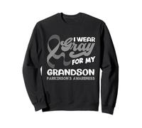 Me Pongo Gris para Que mi Nieto apoye la Conciencia de Parkinson Sudadera