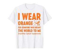 Me pongo naranja para alguien que significó el mundo para mí Camiseta