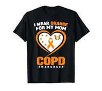 Me Pongo Naranja para la Conciencia de la EPOC de mi Madre Camiseta