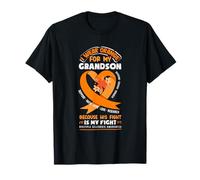Me Pongo Naranja para la Conciencia de la Esclerosis múltiple de mi Nieto Camiseta