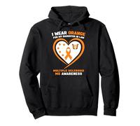 Me Pongo Naranja para mi nuera Esclerosis múltiple Sudadera con Capucha