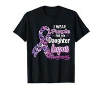Me Pongo púrpura para mi Hija - Conciencia sobre el Lupus Camiseta