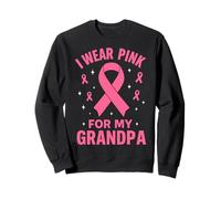 Me Pongo Rosa para la Conciencia del cáncer de mi Abuelo Sudadera