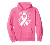 Me Pongo Rosa para la Conciencia del cáncer de mi Vecino Sudadera con Capucha