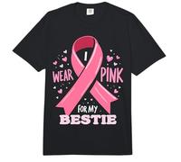 Me Pongo Rosa para la Conciencia sobre el Apoyo del cáncer de mi Mejor Amiga Comfort Colors Adult Heavyweight T-Shirt
