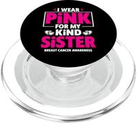 Me Pongo Rosa para la concienciación sobre el cáncer de Mama de mi Hermana PopSockets PopGrip para MagSafe