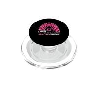 Me Pongo Rosa para la concienciación sobre el cáncer de Mama de mi Hija PopSockets PopGrip para MagSafe