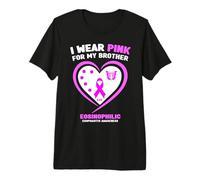 Me Pongo Rosa para la esofagitis eosinofílica de mi Hermano Camiseta Premium