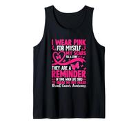 Me Pongo Rosa para mí Mis Cicatrices cuentan una Historia Camiseta sin Mangas