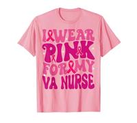 Me Pongo Rosa para mis niños de concienciación sobre el cáncer de Mama de enfermería VA Camiseta