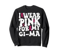 Me Pongo Rosa para mis niños de concienciación sobre el cáncer de Mama GI-MA Sudadera