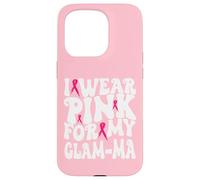 Me Pongo Rosa para mis niños de concienciación sobre el cáncer de Mama Glam-Ma Carcasa para iPhone 15 Pro