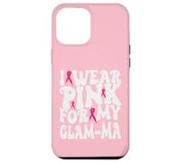 Me Pongo Rosa para mis niños de concienciación sobre el cáncer de Mama Glam-Ma Carcasa para iPhone 12 Pro MAX