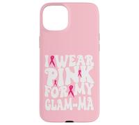 Me Pongo Rosa para mis niños de concienciación sobre el cáncer de Mama Glam-Ma Carcasa para iPhone 15 Plus