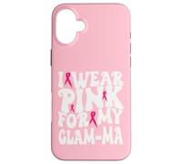 Me Pongo Rosa para mis niños de concienciación sobre el cáncer de Mama Glam-Ma Carcasa para iPhone 16 Plus