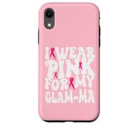 Me Pongo Rosa para mis niños de concienciación sobre el cáncer de Mama Glam-Ma Carcasa para iPhone XR