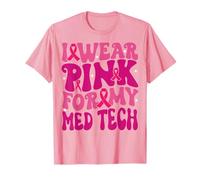 Me Pongo Rosa para mis niños de concienciación sobre el cáncer de Mama Med Tech Camiseta