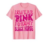 Me Pongo Rosa para mis niños Negros de concienciación sobre el cáncer de Mama Camiseta