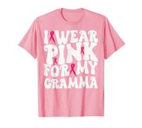 Me Pongo Rosa para niños de concienciación sobre el cáncer de Mama de mi Abuela Camiseta