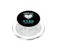 Me Pongo Verde Azulado para la Conciencia de mi Hija sobre el TEPT PopSockets PopGrip para MagSafe