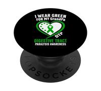 Me Pongo Verde para la Conciencia de DTP de mi Abuelo PopSockets PopGrip Adhesivo