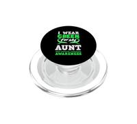 Me Pongo Verde para la Conciencia del Linfoma no Hodgkin de mi tía PopSockets PopGrip para MagSafe