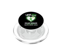 Me Pongo Verde para mi Hermana Concientización sobre la Enfermedad celíaca PopSockets PopGrip para MagSafe