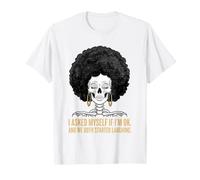 Me pregunté si Estaba Bien y Ambos empezamos a reír Afro Camiseta