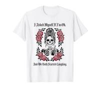 Me pregunté si Estaba Bien y Ambos empezamos a reír Helados Camiseta