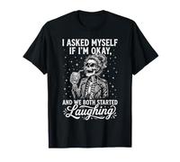 Me pregunté si Estoy Bien Gracioso Humorístico Camiseta