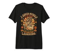 Me pregunté si Estoy Bien y Ambos empezamos a reírnos Graciosos Camiseta Premium