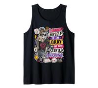 Me pregunté si Estoy Bien y Ambos empezamos a reírnos Graciosos Camiseta sin Mangas