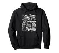Me pregunté si Estoy Bien y Ambos empezamos a reírnos Graciosos Sudadera con Capucha