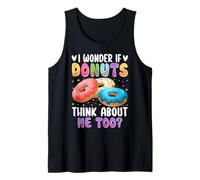 Me pregunto si las donas también piensan en mí Camiseta sin Mangas
