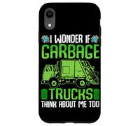 Me pregunto si los Camiones de Basura piensan en mí también Carcasa para iPhone XR