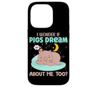 Me pregunto si los Cerdos sueñan Conmigo también? Carcasa para iPhone 14 Pro