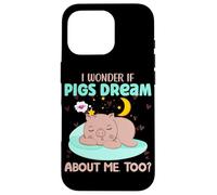Me pregunto si los Cerdos sueñan Conmigo también? Carcasa para iPhone 16 Pro