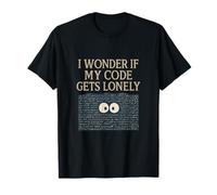 Me pregunto si mi código se vuelve Solitario Codificando un gráfico de Citas Camiseta
