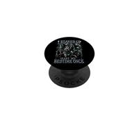 Me quedé Despierto más allá de mi Hora de Dormir una Vez Grim Reaper Funny PopSockets PopGrip Adhesivo