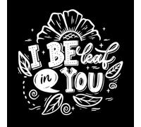 Me quedo en ti Calcomanías de pared 54.6x54.9cm Decoración de tiendas Blanco