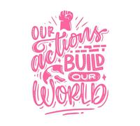 Me quedo en ti Calcomanías de tallado fino 54.6x54.9cm No daña la superficie de la pared Rosa