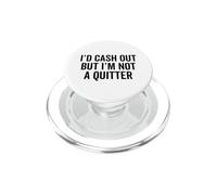 Me retiraría el Dinero Pero no Soy un Jugador de Casino de póquer Que renuncia PopSockets PopGrip para MagSafe