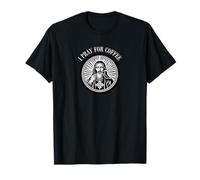 Me rezo para el café - Popular Coffee Iglesia Camiseta